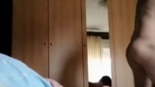 Stepson fucks stepmother when dad is at work
