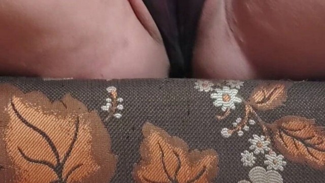 Panty fetish, pussy prolapse